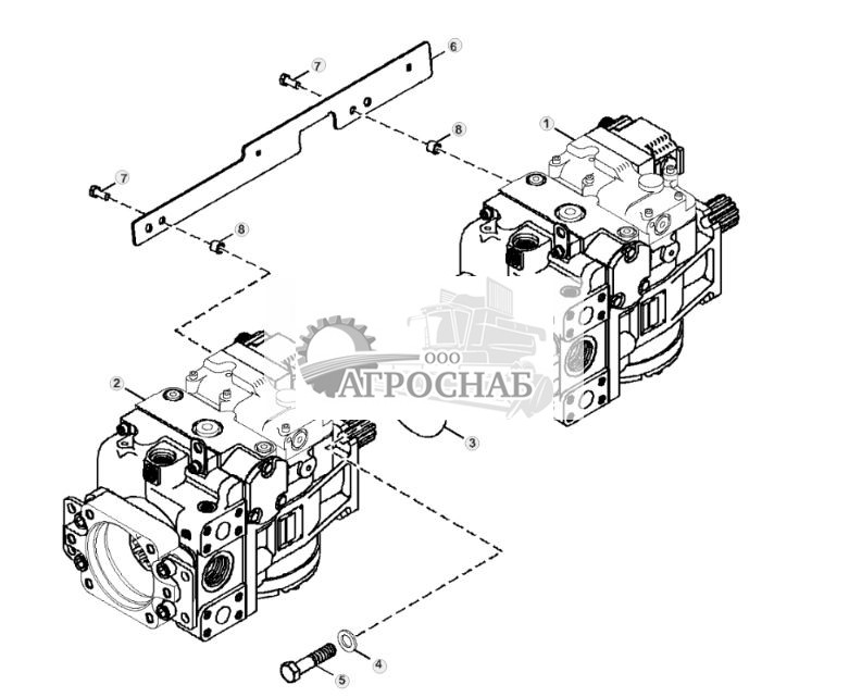 Пер. и задн. гидростат. насосы - ST26241 43.jpg
